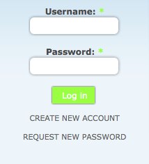 themed login form